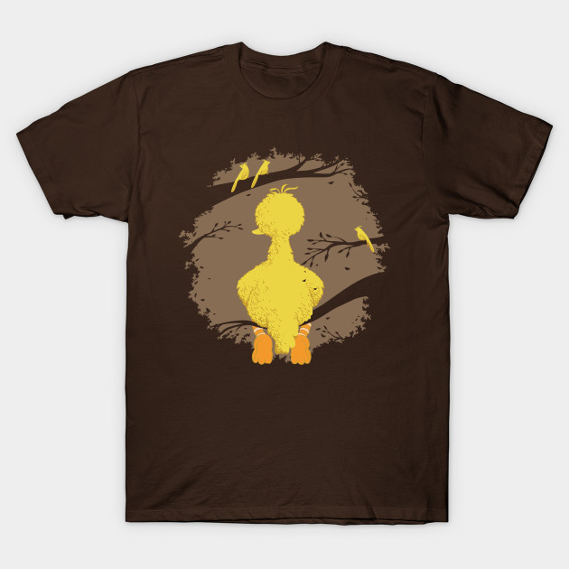 Big Bird Sesame Street TShirt TeePublic